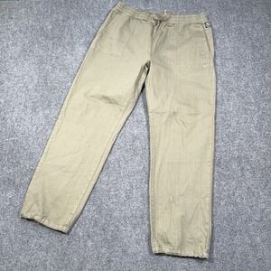Backcountry Women's Rambler Stretch Jogger Pants Sz Large Green Canvas